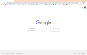 Google chrome検索画面